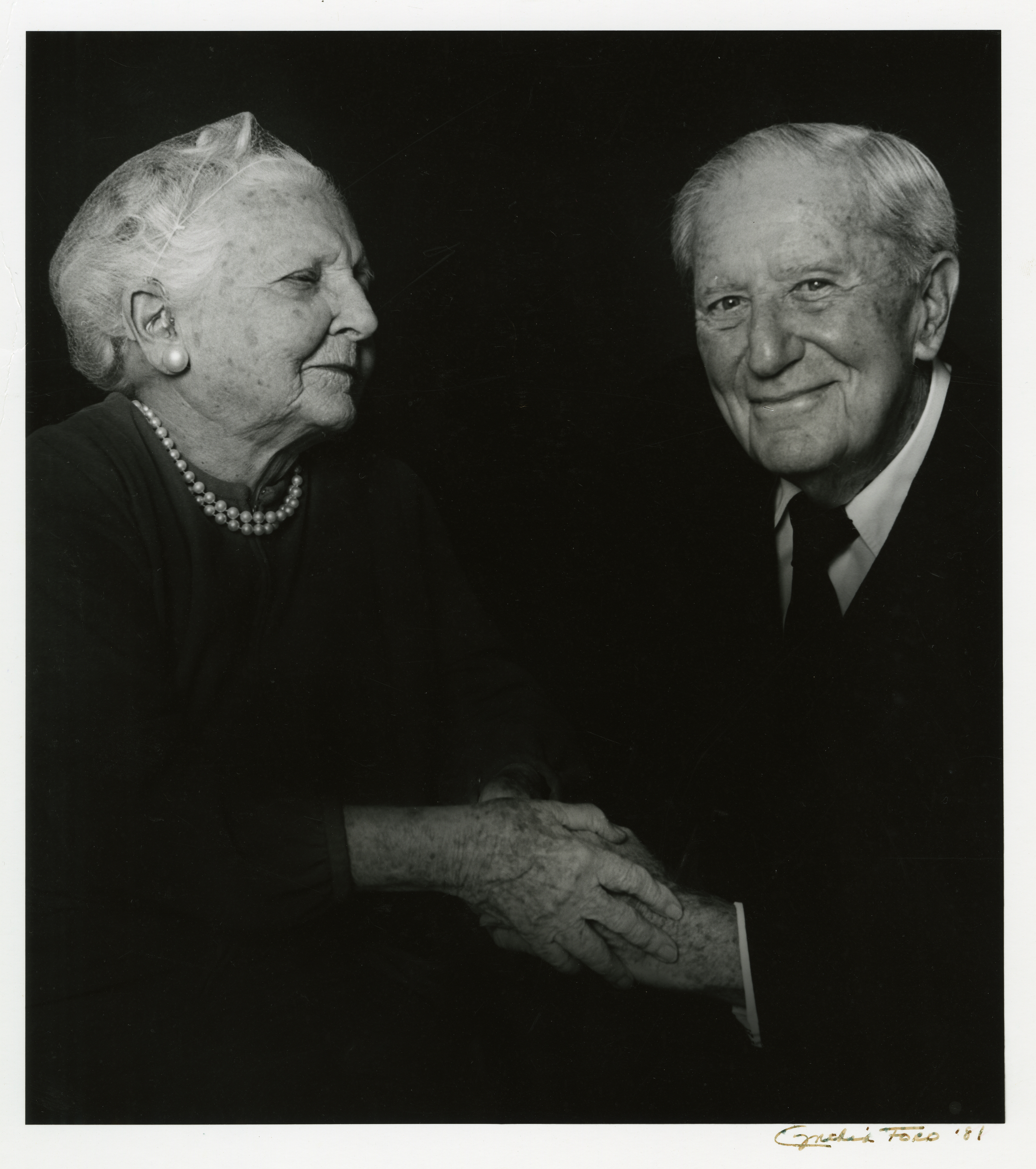 Edith Davis and Loyal Davis portrait