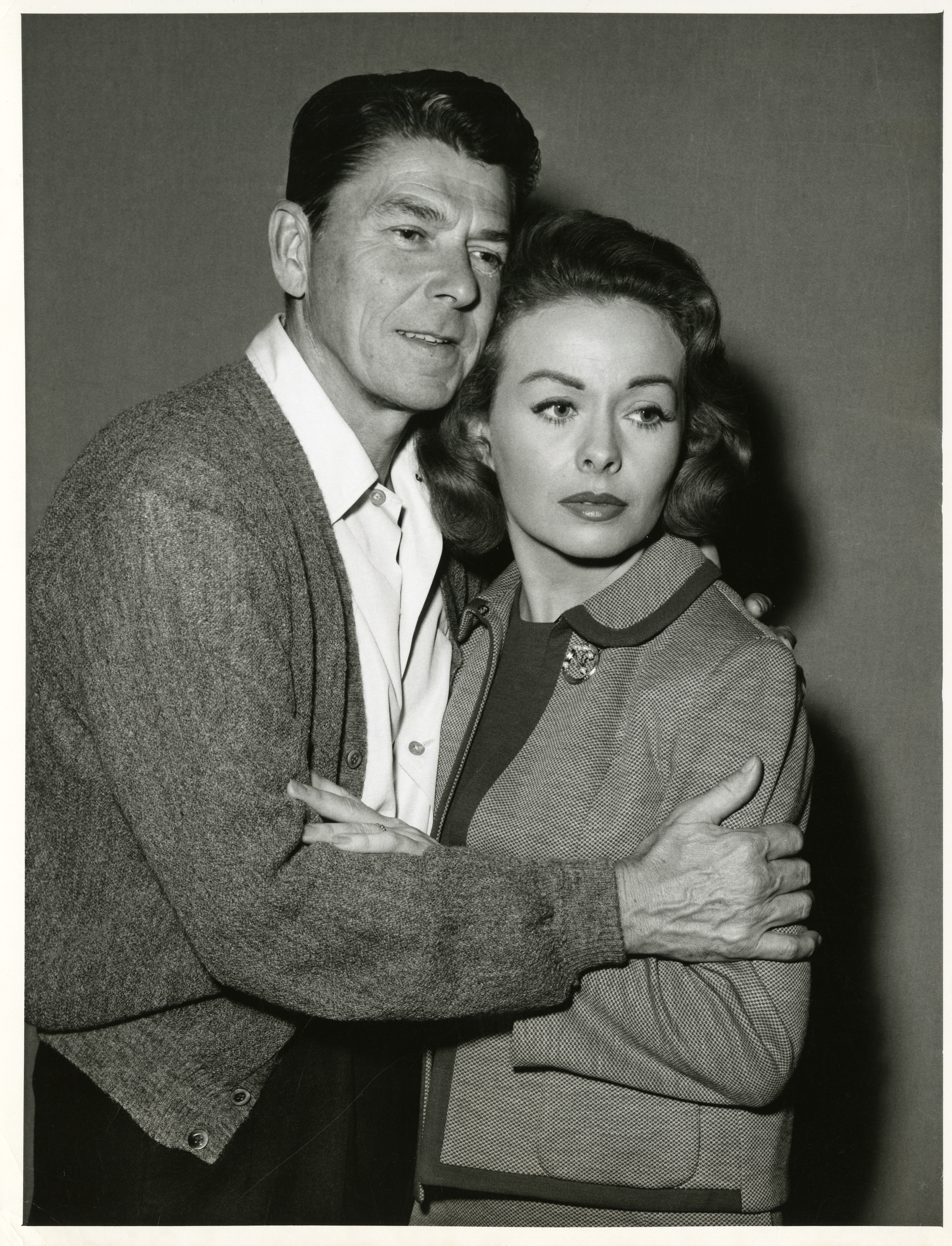 Ronald Reagan and Jeanne Crain from (General Electric) GE Theater “Journal of Hope”