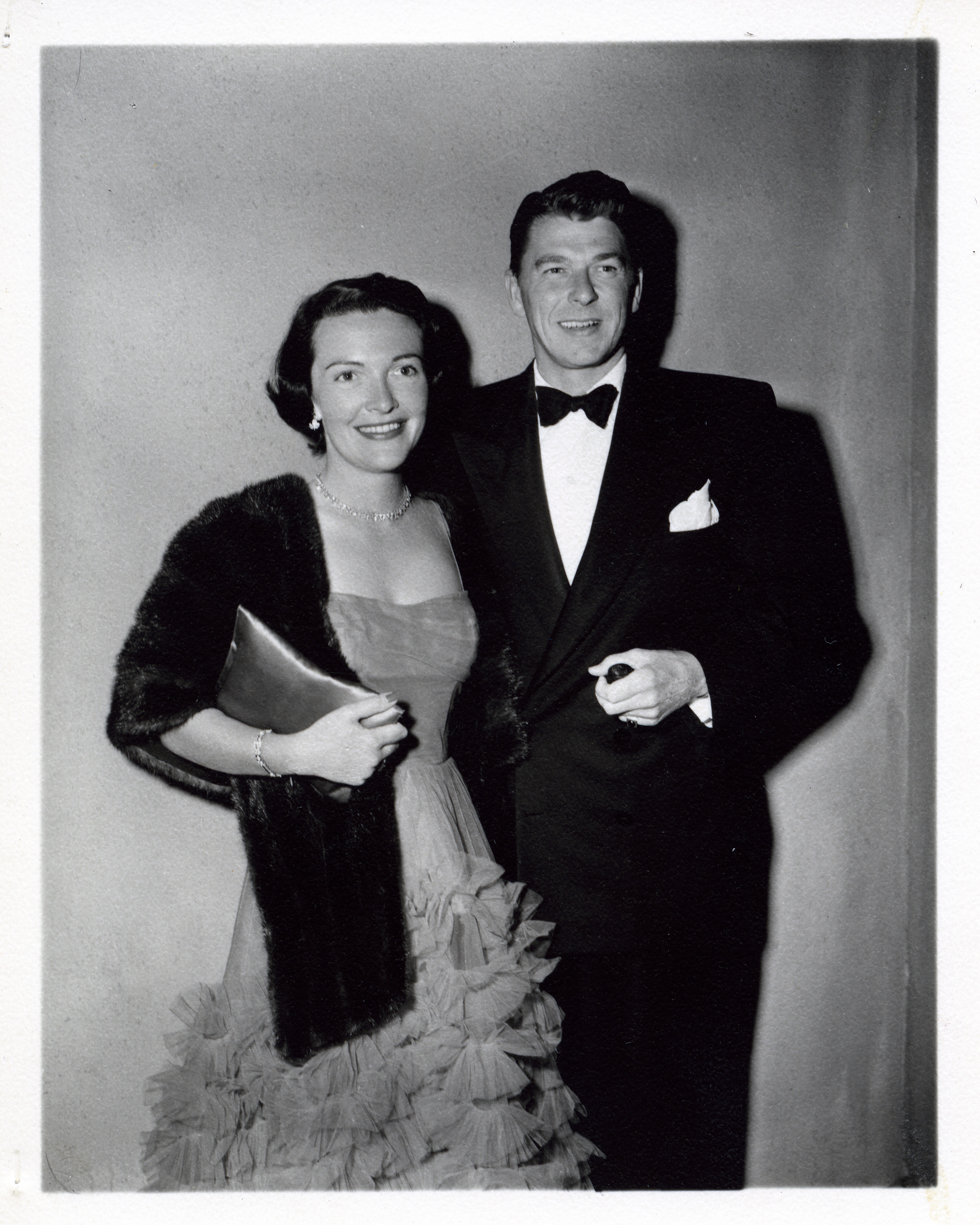 Ronald Reagan and Nancy Davis at Academy Awards