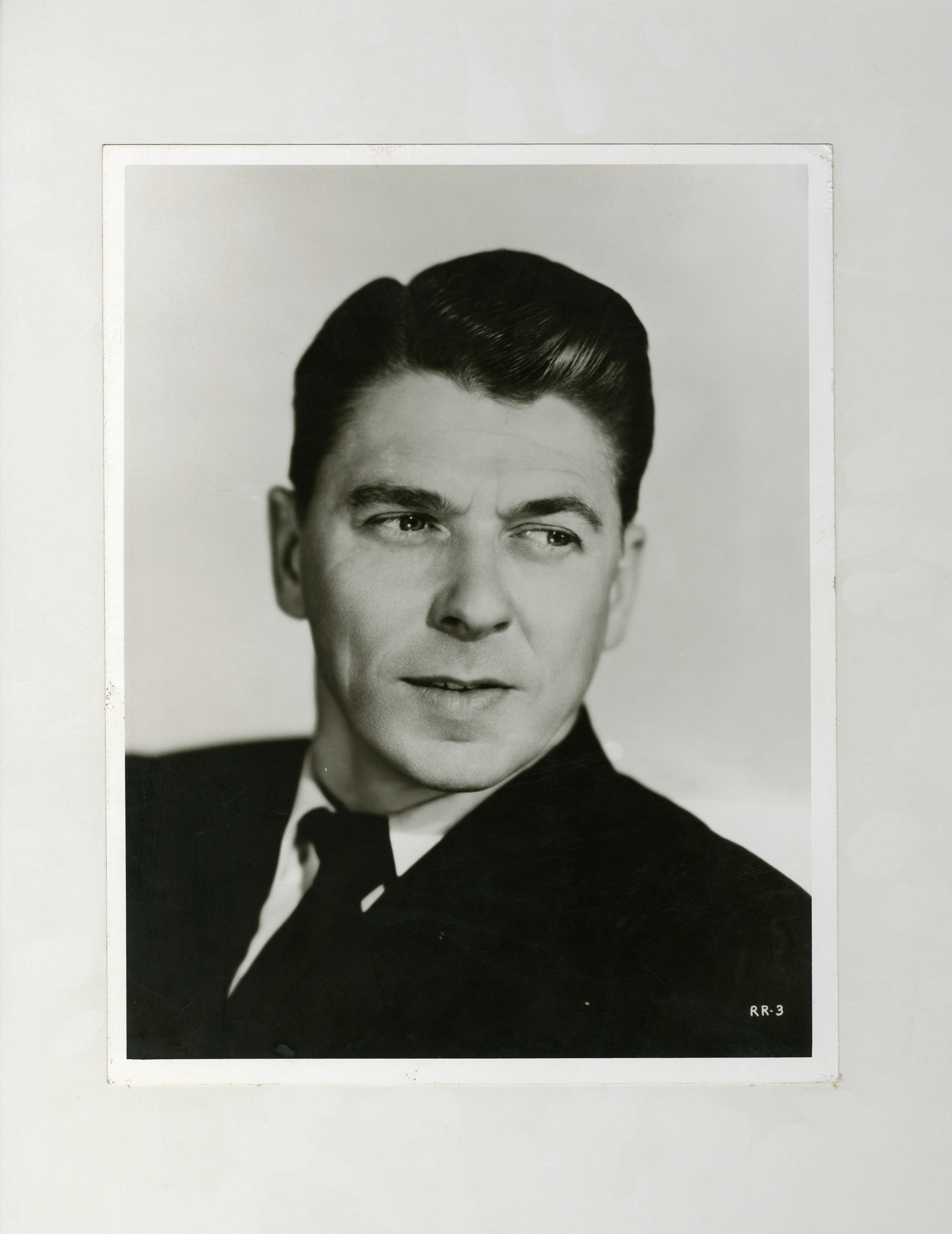Ronald Reagan photo mounted on foam core 