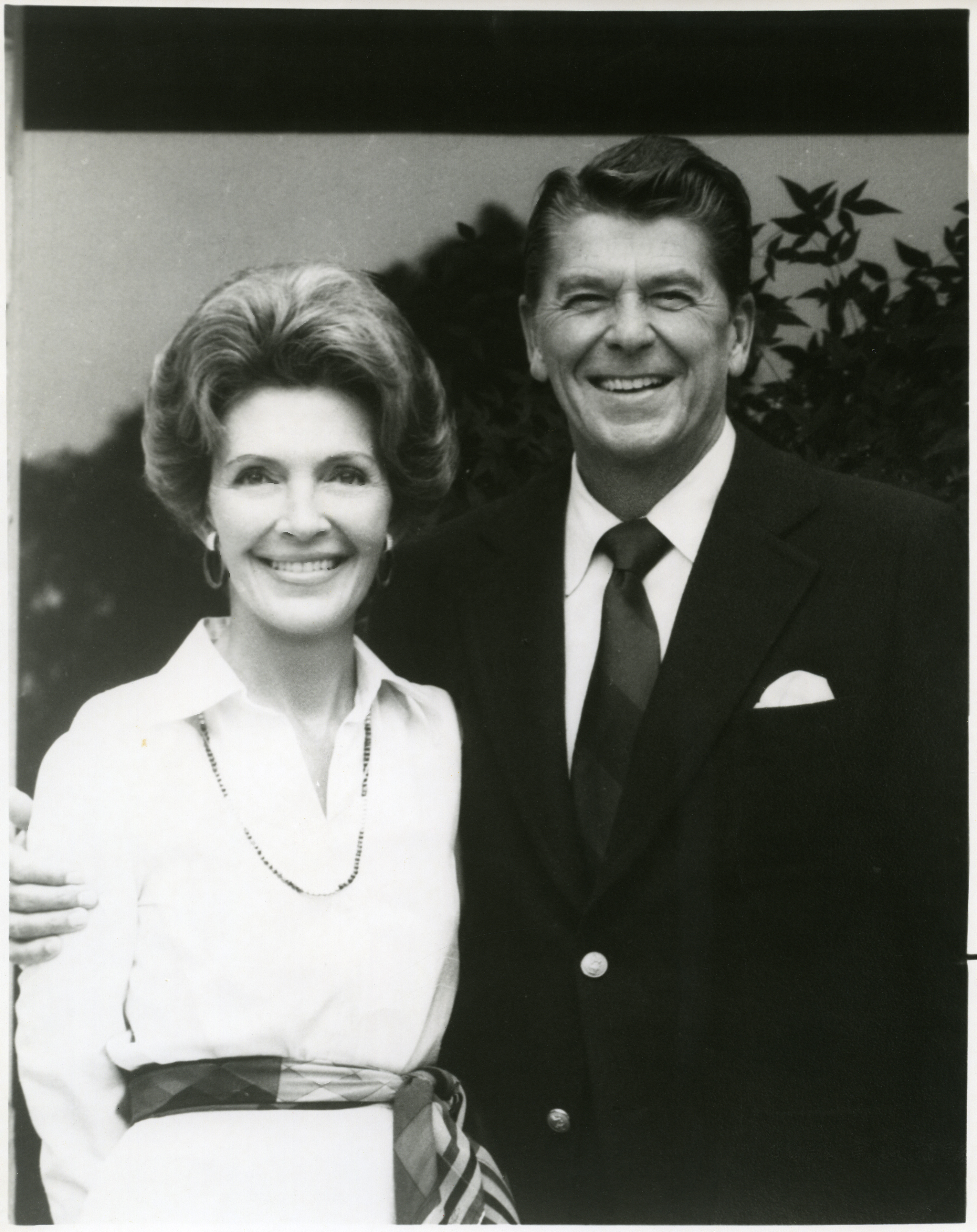 Ronald Reagan and Nancy Reagan Portrait