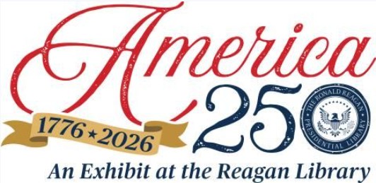 America 250 Reagan Library Logo